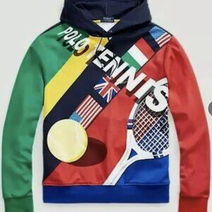 Polo Ralph Lauren Tennis Double Knit Hoodie – Men’s XL / TG
